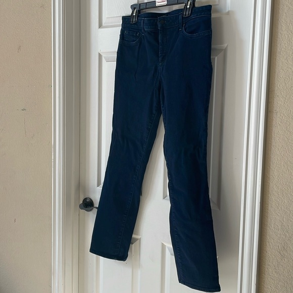 NYDJ Denim - Nydj dark wash jeans, size 14, Sheri slim fit, no holes or distressing